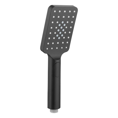 Kibi Cube 3 Settings ABS Handheld Shower Head - Matte Black HS1002MB